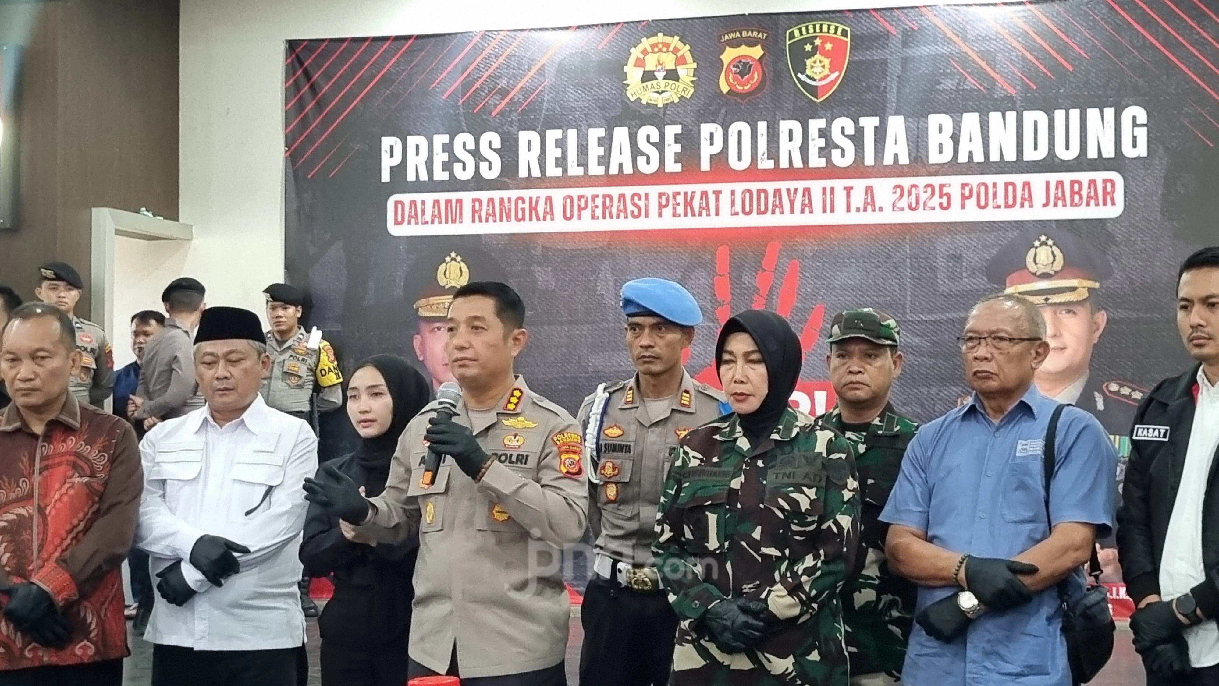 52 Preman di Kabupaten Bandung Terjaring Operasi Pekat Lodaya 2025