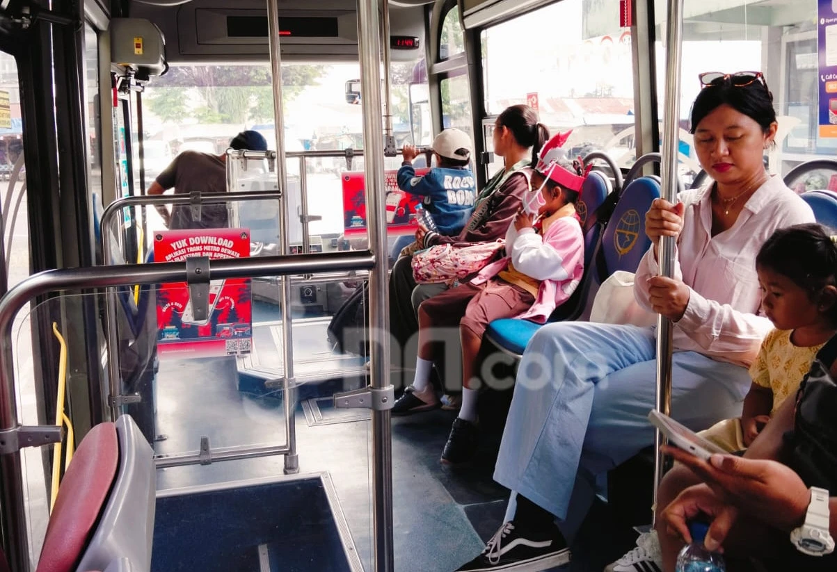 Koster Happy Naik Trans Metro Dewata Bisa Bayar Pakai QRIS, Ada Diskon Menarik