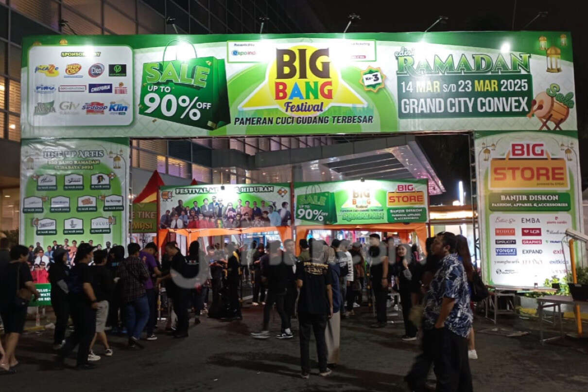 Big Bang Ramadan Surabaya Targetkan 250 Ribu Pengunjung dalam 10 Hari