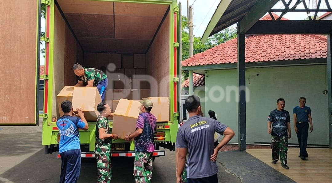 Lanal Banten Gagalkan Penyelundupan Jutaan Batang Rokok Ilegal Senilai Miliaran Rupiah