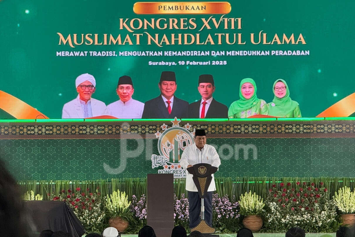 Prabowo Apresiasi Program Muslimat NU, Sejalan dengan Visi Misi Indonesia