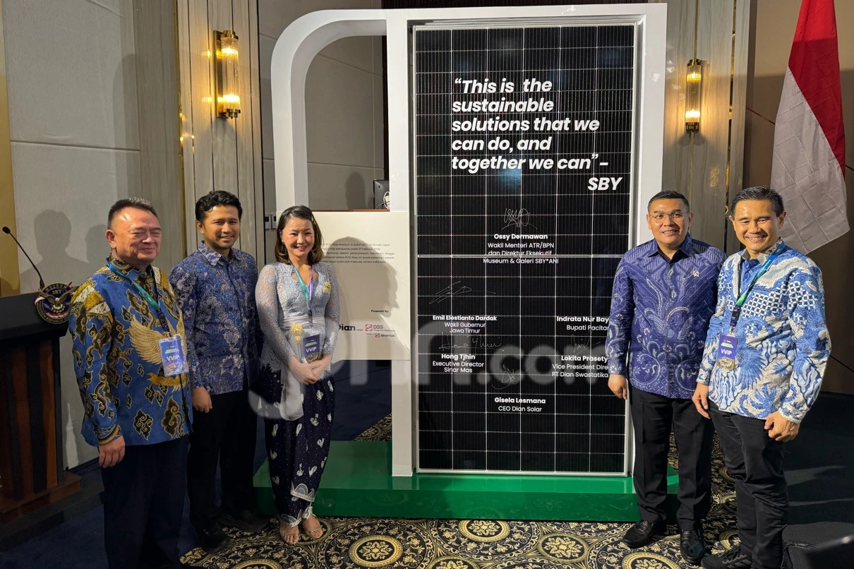 Resmikan PLTS Atap, Museum SBY*Ani Jadi Pionir Energi Bersih di Ruang Budaya