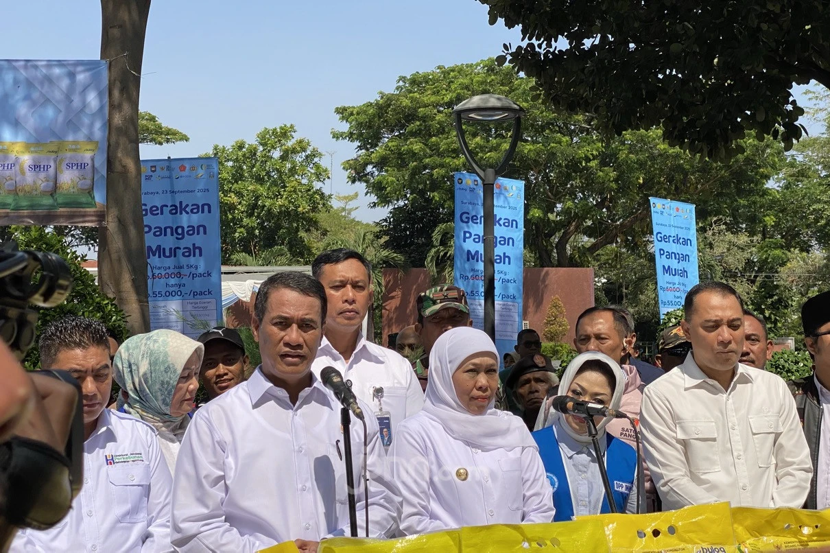Pemerintah Pusat Gelontorkan 2,4 Ton Beras SPHP untuk Masyarakat Jawa Timur