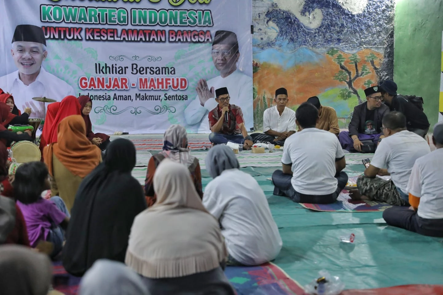 Kowarteg Ganjar Rangkul Warga Bekasi dalam Doa Bersama Wujud Kecintaan Pada Ibu Pertiwi