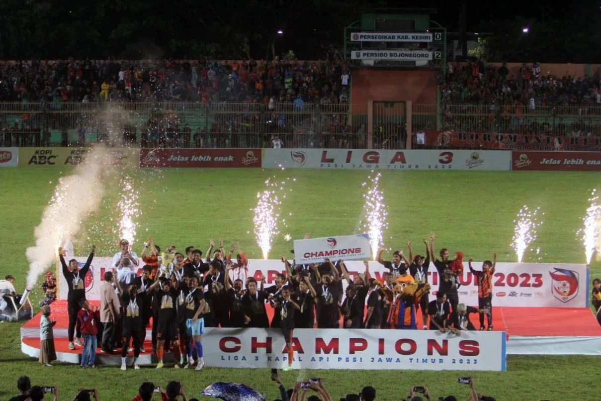Persibo Bojonegoro Juara Liga 3 PSSI Jawa Timur, Selamat!