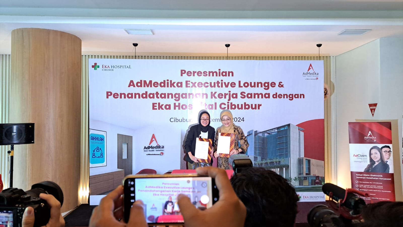 Bersama Admedika, Eka Hospital Cibubur Sediakan Executive Lounge untuk Kenyamanan Pasien