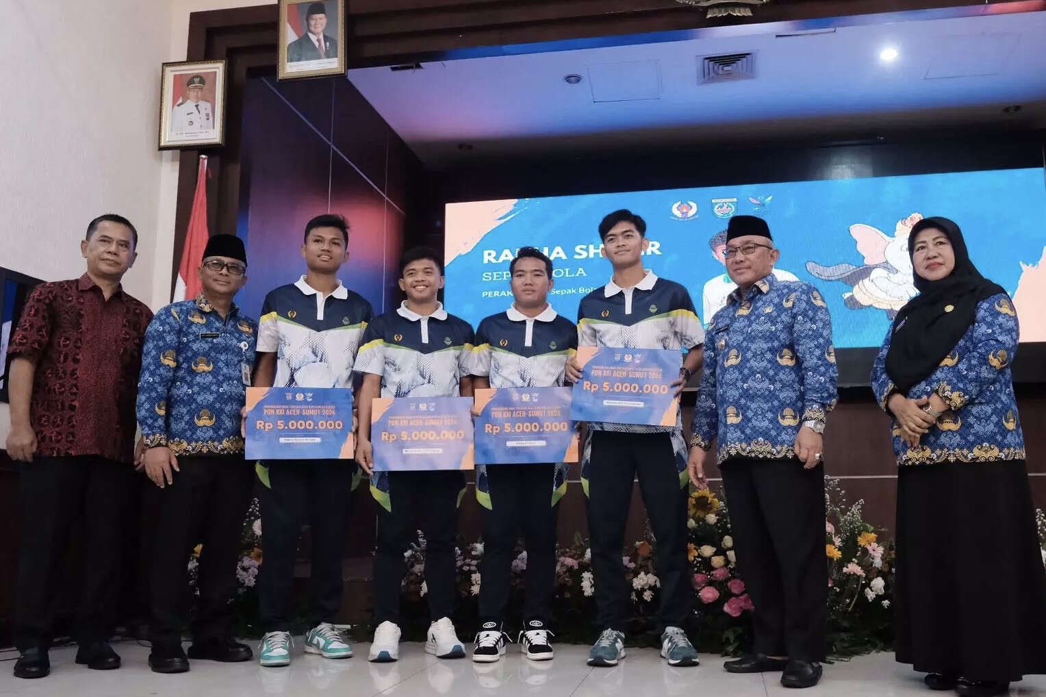 Pemkot Depok Berikan Penghargaan Kepada Atlet Peraih Medali PON Aceh-Sumut 2024