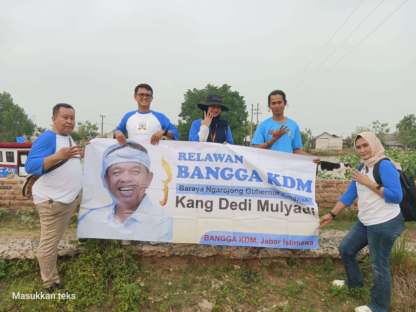 Sukarelawan Prabowo Subianto Turun Gunung Bantu Menangkan Pasangan Dermawan di Pigub Jabar