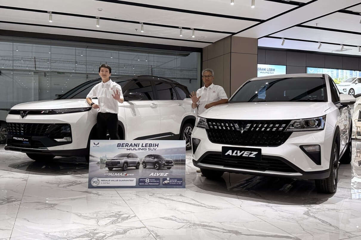 Wuling Beri Jaminan Purna Jual 70 Persen untuk New Almaz RS & Alvez