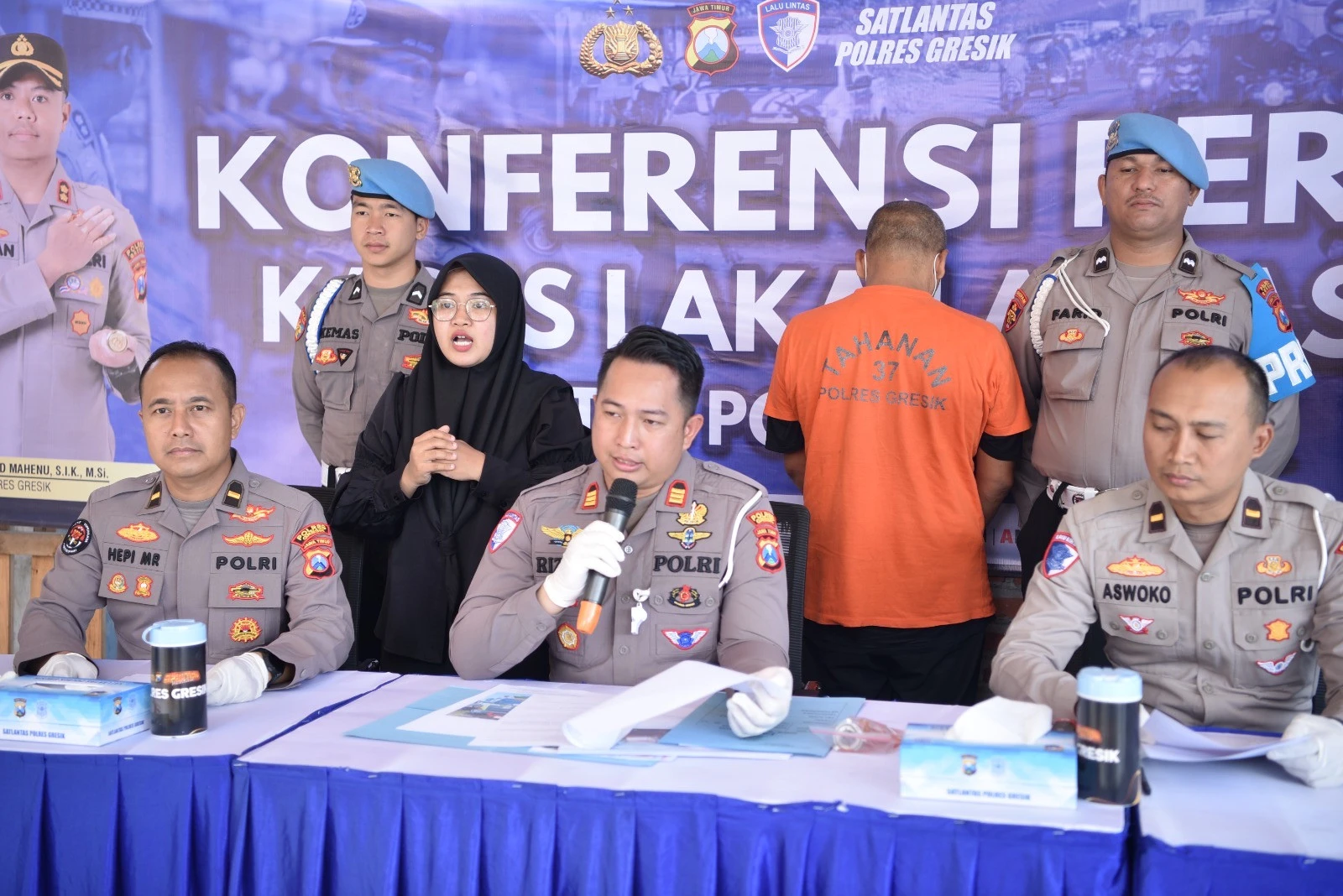 Sopir Truk Pelaku Tabrak Lari di Gresik Ditangkap, Terkuak Berkat Ciri-Ciri Kendaraan