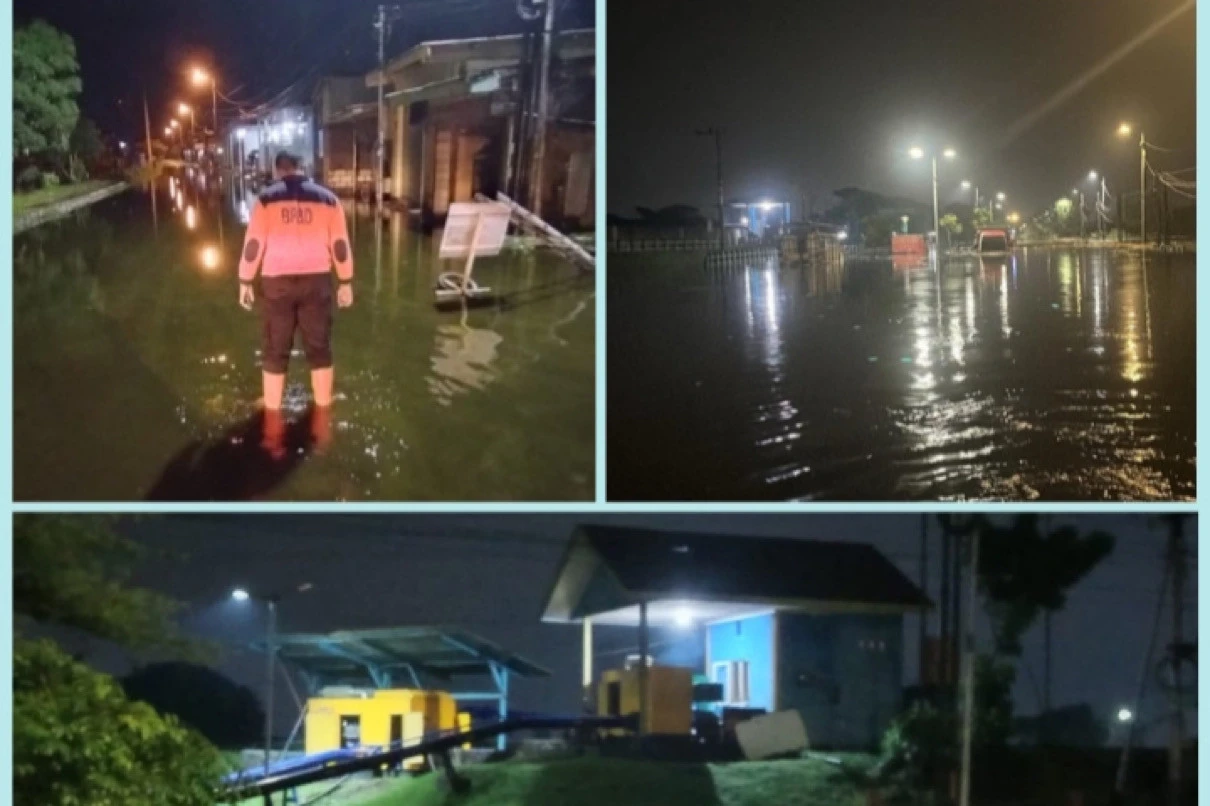 Hujan Deras, 2 Wilayah Porong Sidoarjo Banjir