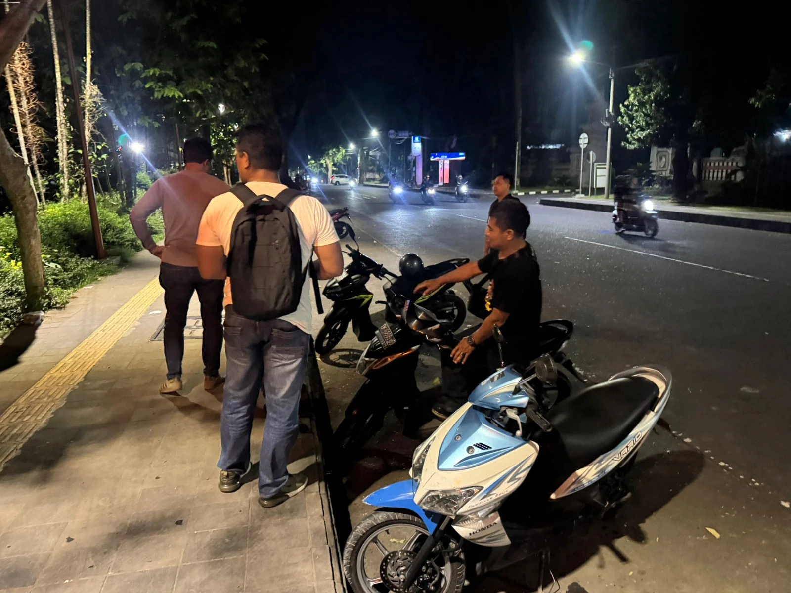 Polisi Denpasar Gencar Patroli Malam, Sita Enam Motor Knalpot Brong