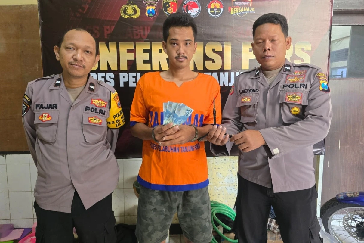 Terekam CCTV, Curanmor di Area Parkir Masjid Tak Berkutik Ditangkap, Rasakan Akibatnya