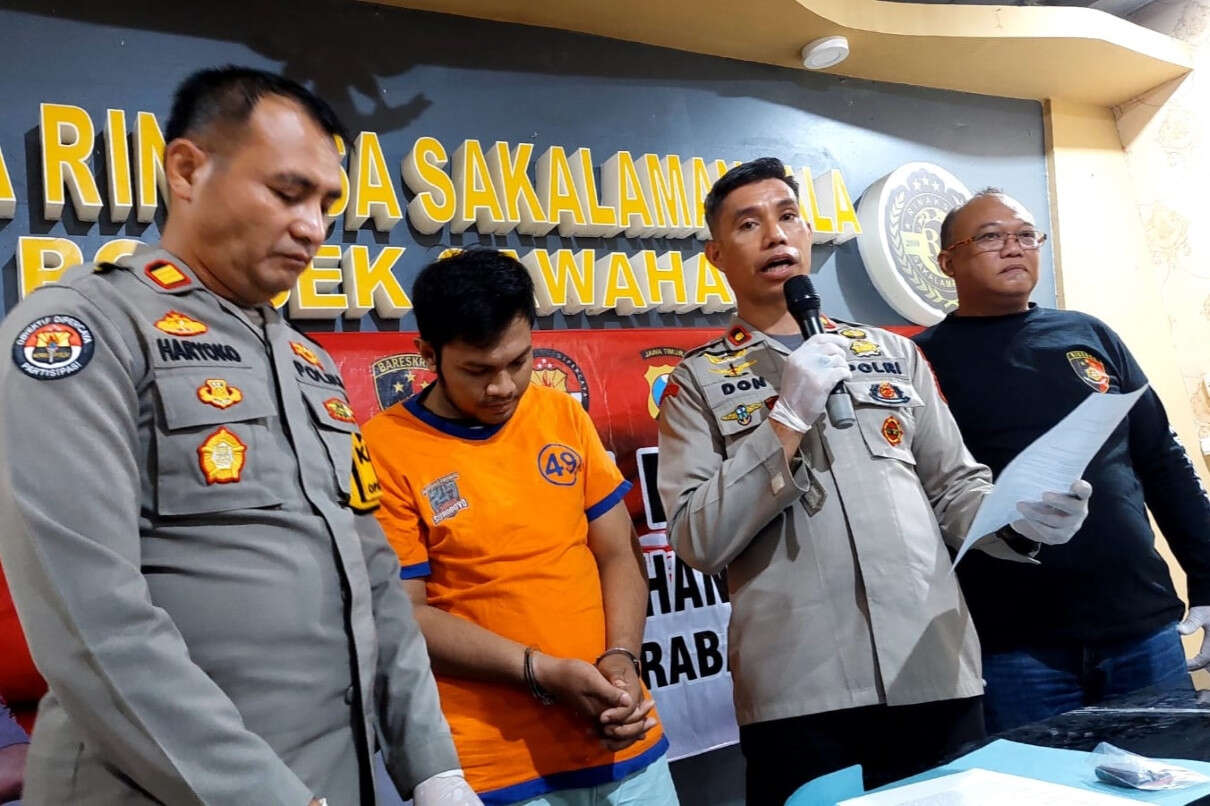 Residivis Asal Surabaya Tumbang di Tangan Mak-Mak, Gagal Rampas Kalung