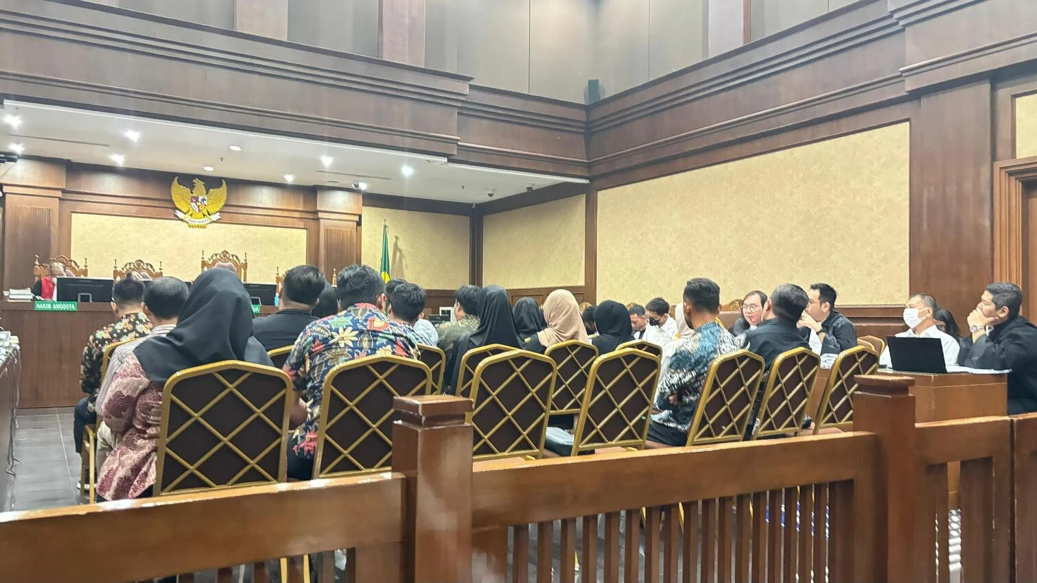 Sidang Kasus Korupsi Bank Jatim Cabang Jakarta
