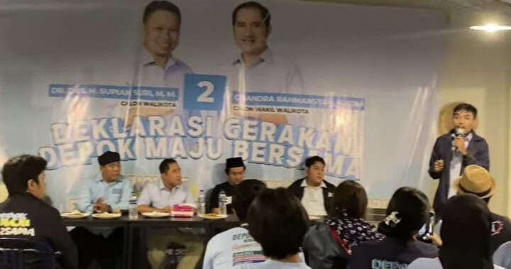 Ratusan Pemuda Depok Maju Bersama Siap Menangkan Supian-Chandra