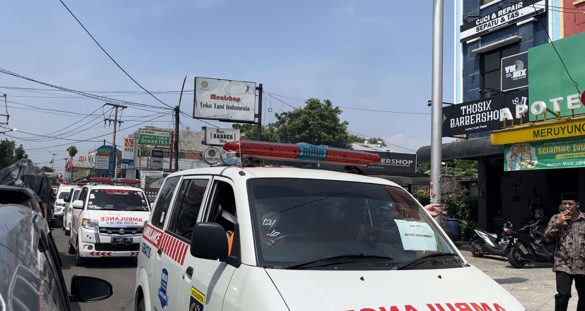 Jenazah Korban Kecelakaan Bus SMK Lingga Kencana Tiba di Kota Depok