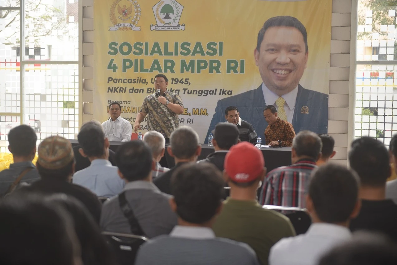 Ilham Permana Sampaikan Pemahaman 4 Pilar Kebangsaan untuk Warga Kota Bogor
