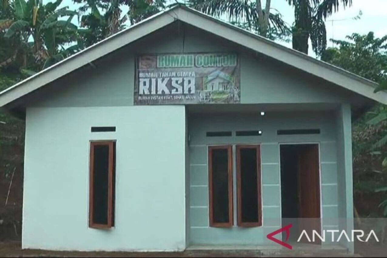 Pemerintah Bangun Ratusan Rumah Aman Gempa untuk Korban Bencana di Sukabumi