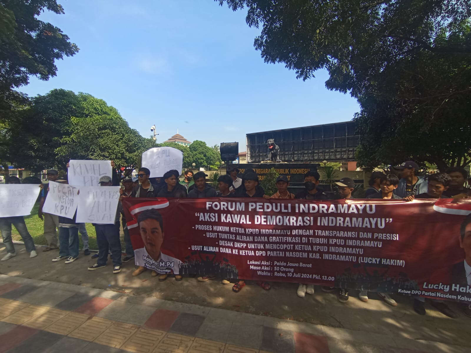 Forum Peduli Indramayu Desak Polda Jabar Usut Dugaan Gratifikasi KPU