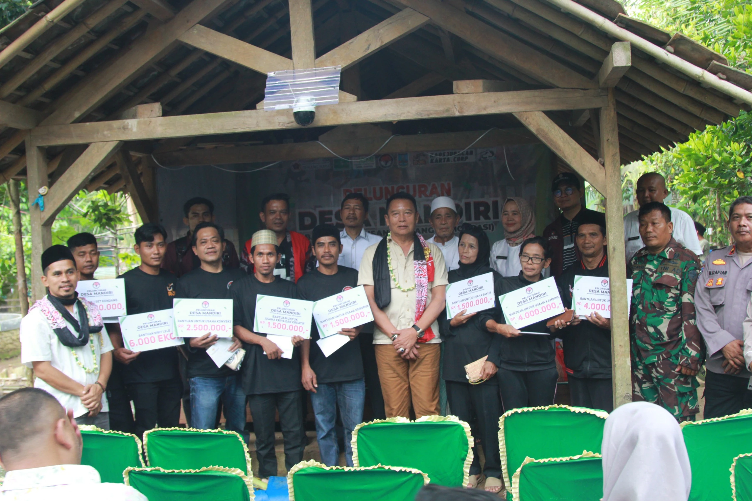 Dorong Ekonomi Kerakyatan, TB Hasanuddin Resmikan Desa Mandiri di Serang