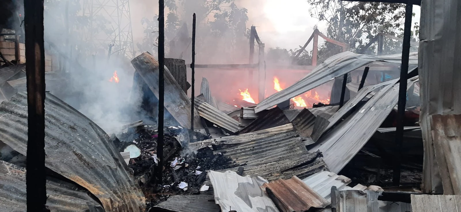 Kebakaran Ruko Dekorasi di Bantul, Korban Rugi Rp 150 Juta