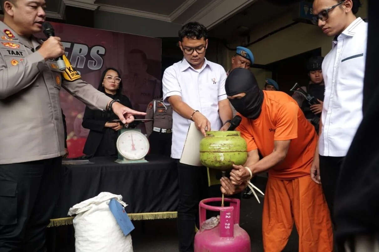 Polisi Bongkar Penyulingan Elpiji Ilegal di Tulungagung, Pelaku Untung Puluhan Juta