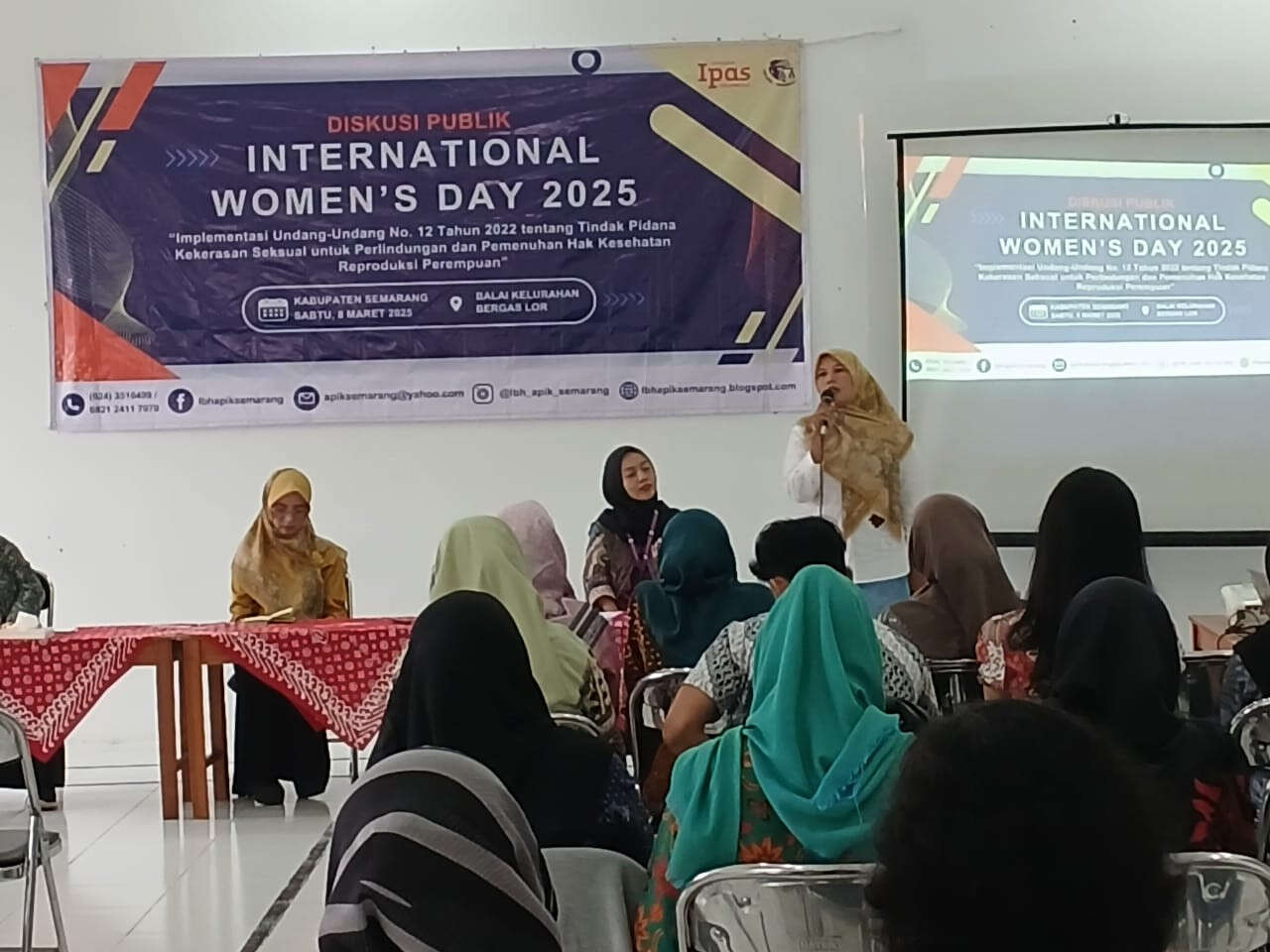 International Women’s Day Soroti 33 Kasus Kekerasan Seksual di Semarang