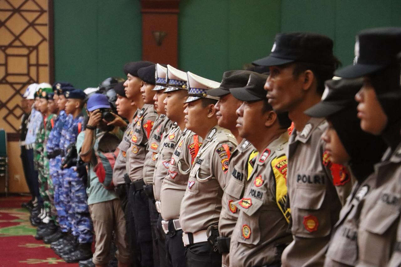 1.200 Personel Gabungan Disiagakan Demi Mengamankan PSU Pilkada Tasikmalaya