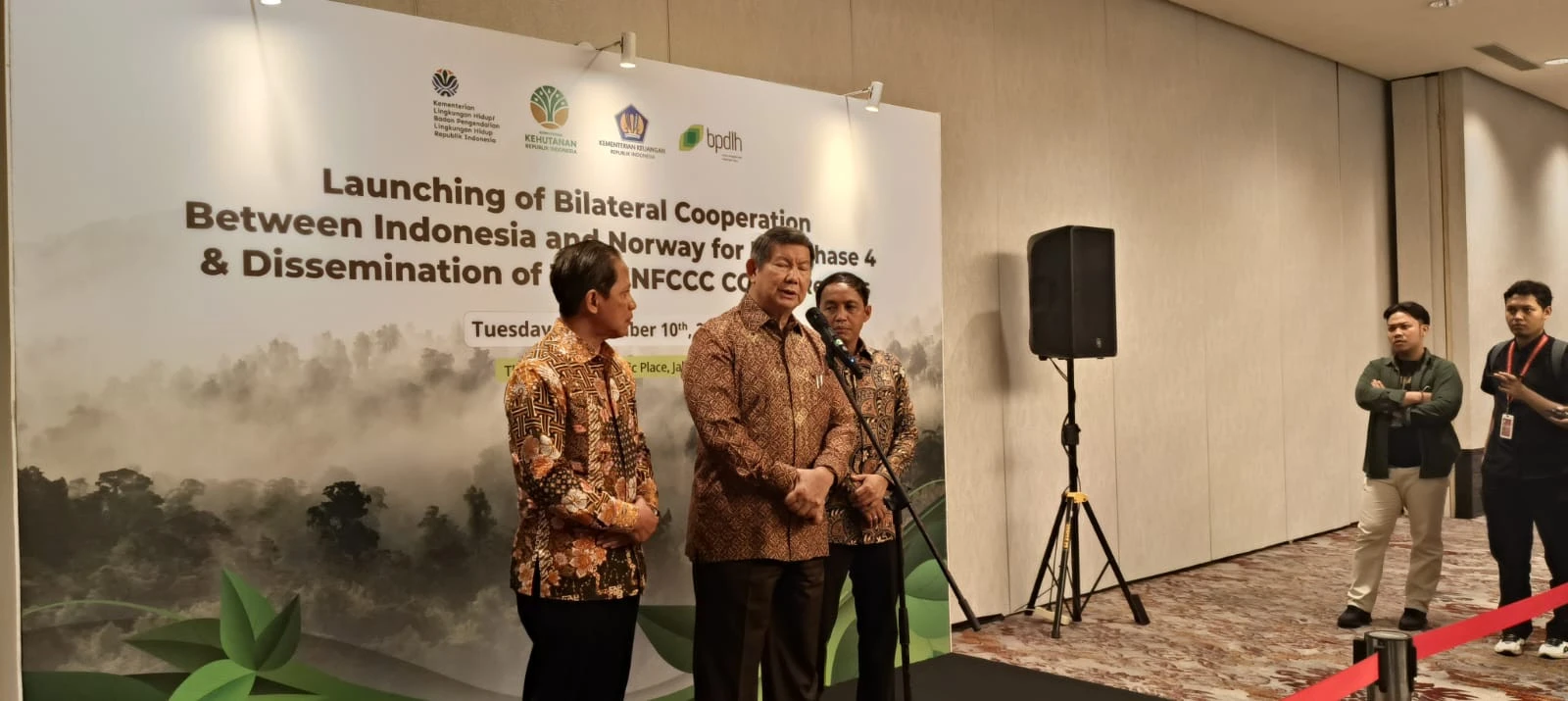 Hashim S Djojohadikusumo Ingin Indonesia Jadi Pusat Pelatihan dan Pelestarian Bambu Dunia