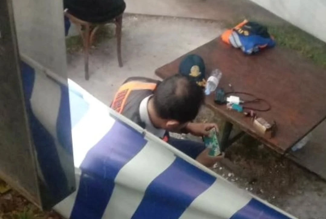 Asyik Main Game saat Jaga Pos BSB City, Petugas Dishub Kota Semarang Kena SP1
