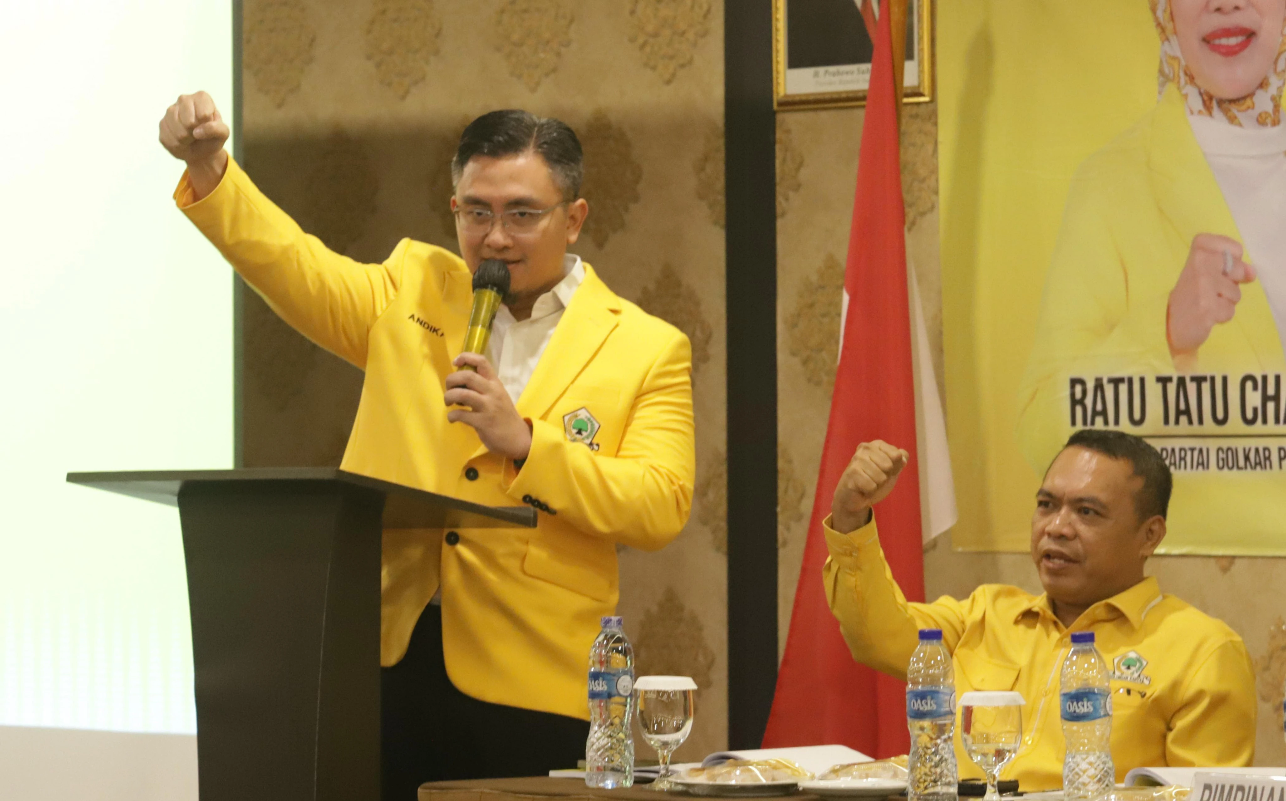 Andika Hazrumy Terpilih Secara Aklamasi Pimpin Golkar Banten