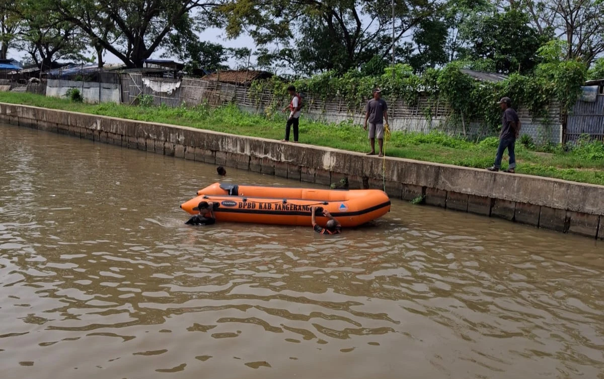 Innalillahi, 2 Bocah di Tangerang Tewas Terseret Arus Sungai Pondok Jaya