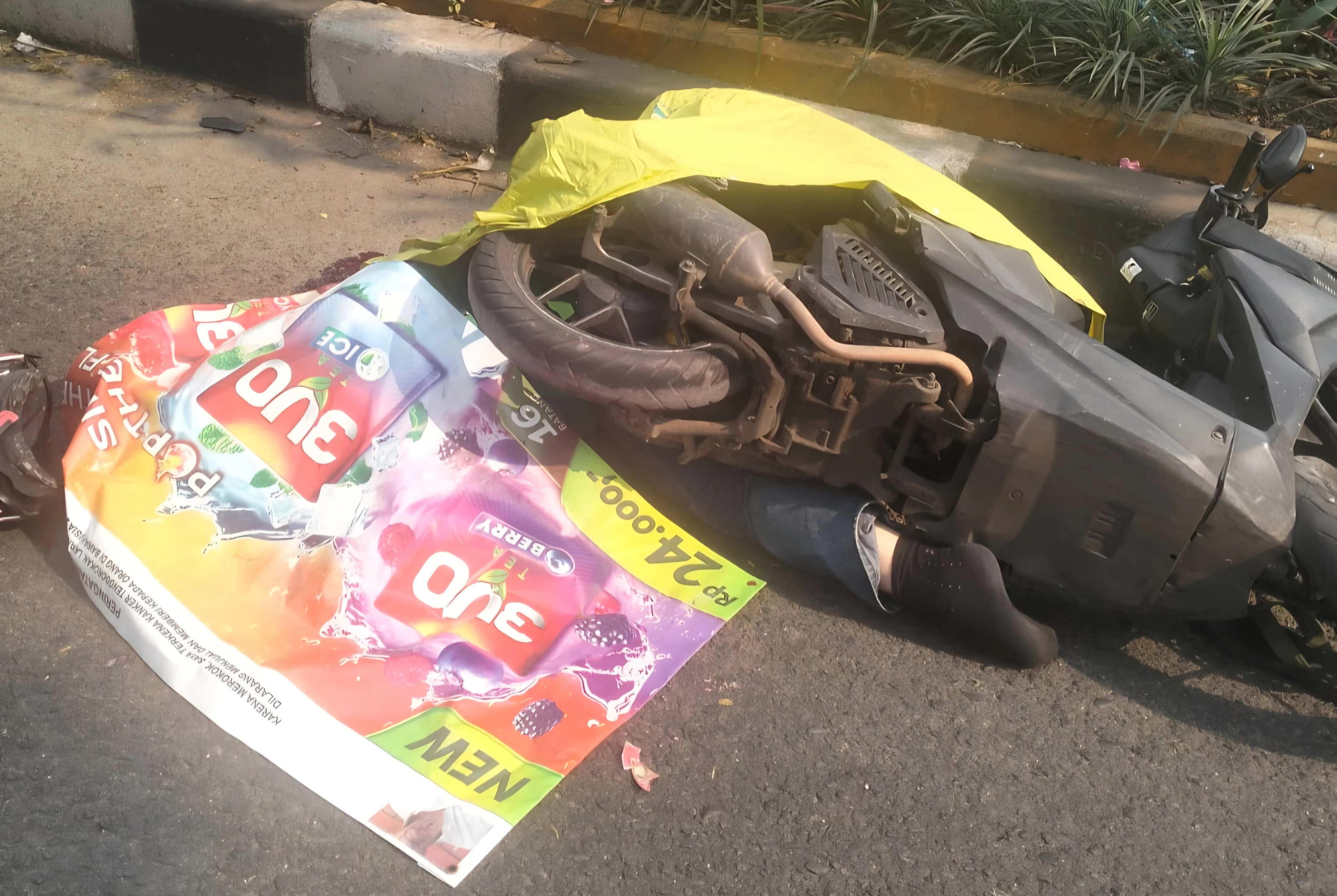 Gegara Jalan Berlubang, Pengemudi Ojol Tewas di Pasteur Bandung