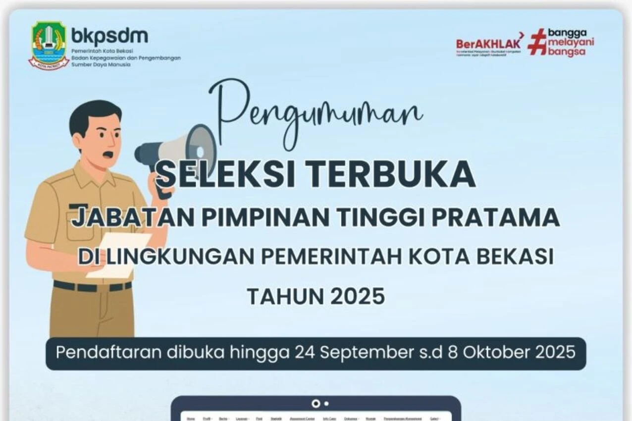 Pemkot Bekasi Lelang 5 Jabatan Kepala Dinas dan Direktur RSUD Dr Chasbullah Abdulmajid