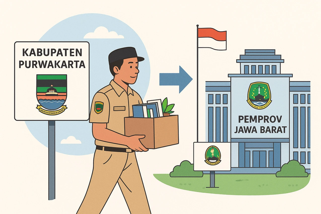 Komentar Sekda Herman Suryatman Soal Bedol Desa Pejabat Purwakarta ke Pemprov Jabar