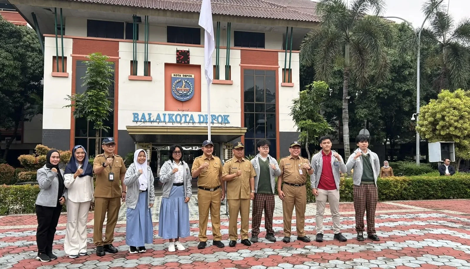 Program Depok Maju Go Global Berangkatkan Lima Pelajar ke Jepang