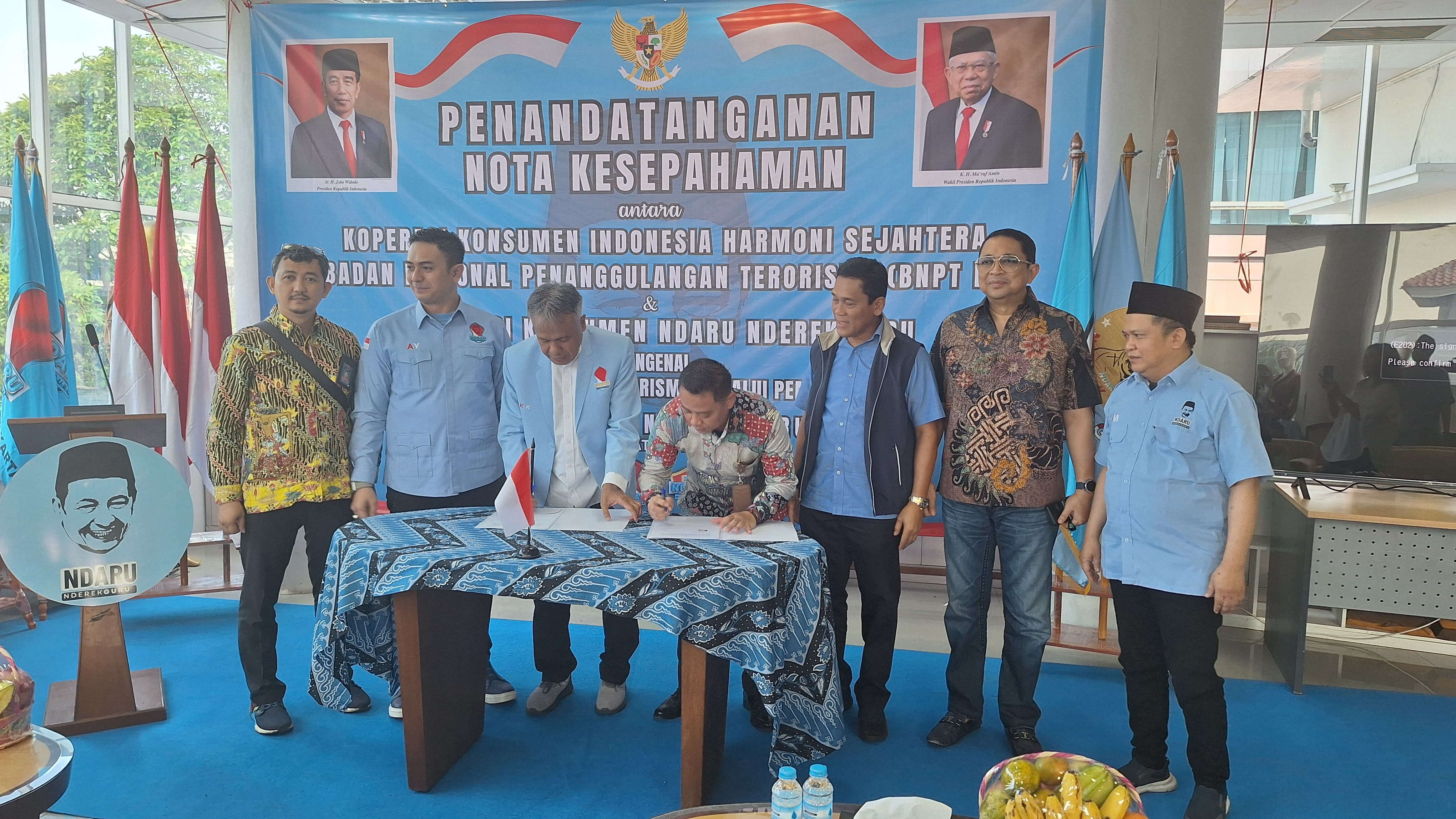 Ndaru dan BNPT Tangkal Paham Radikalisme Melalui Pemberdayaan Ekonomi