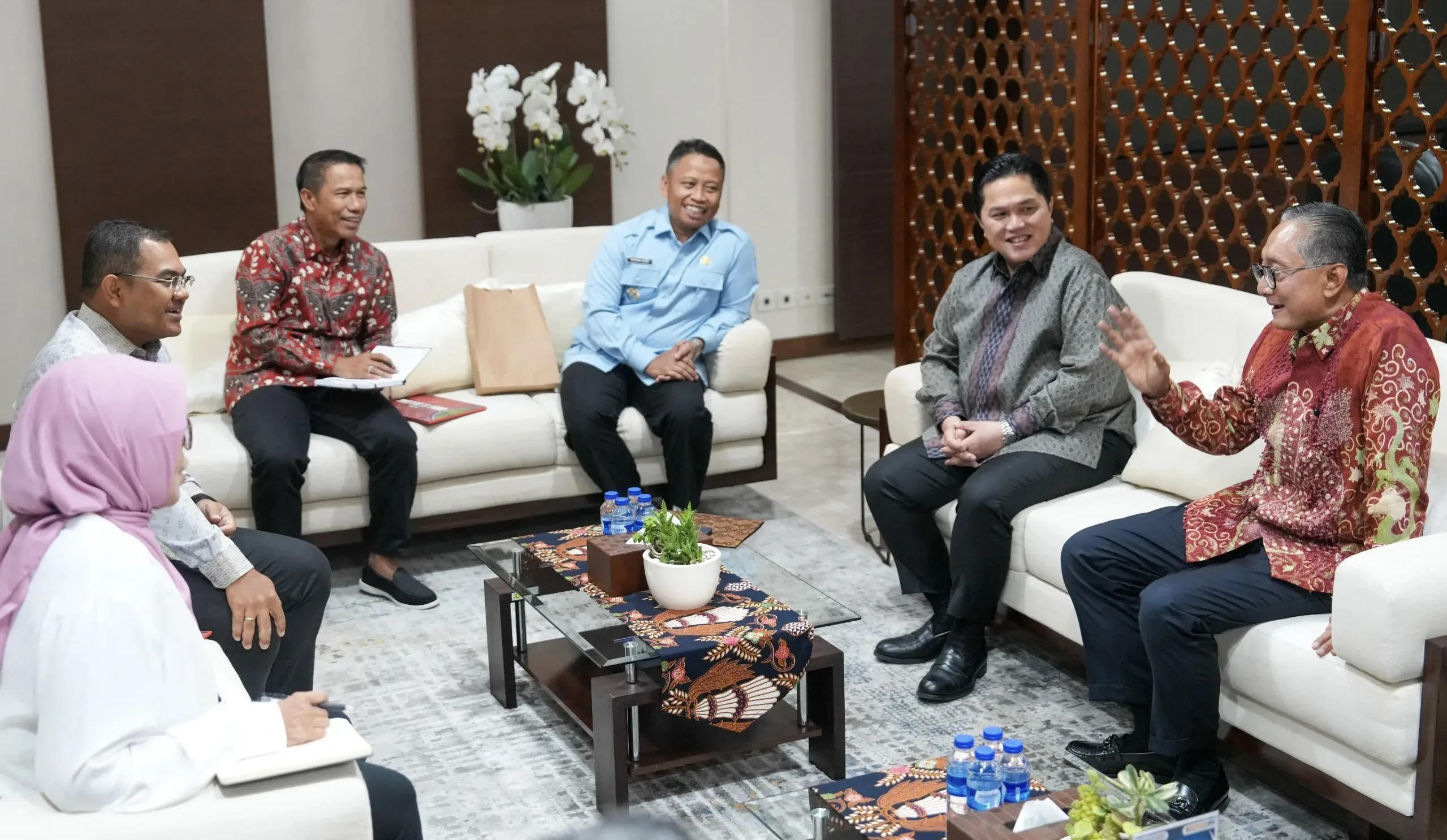 Temui Menteri BUMN dan PU, Supian Suri Minta 4 Hal Ini, Singgung Stadion Internasional di Depok
