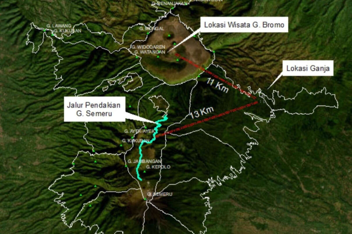 Ladang Ganja di Bromo Bukan di Jalur Wisata, TNBTS Ungkap Lokasi Sebenarnya