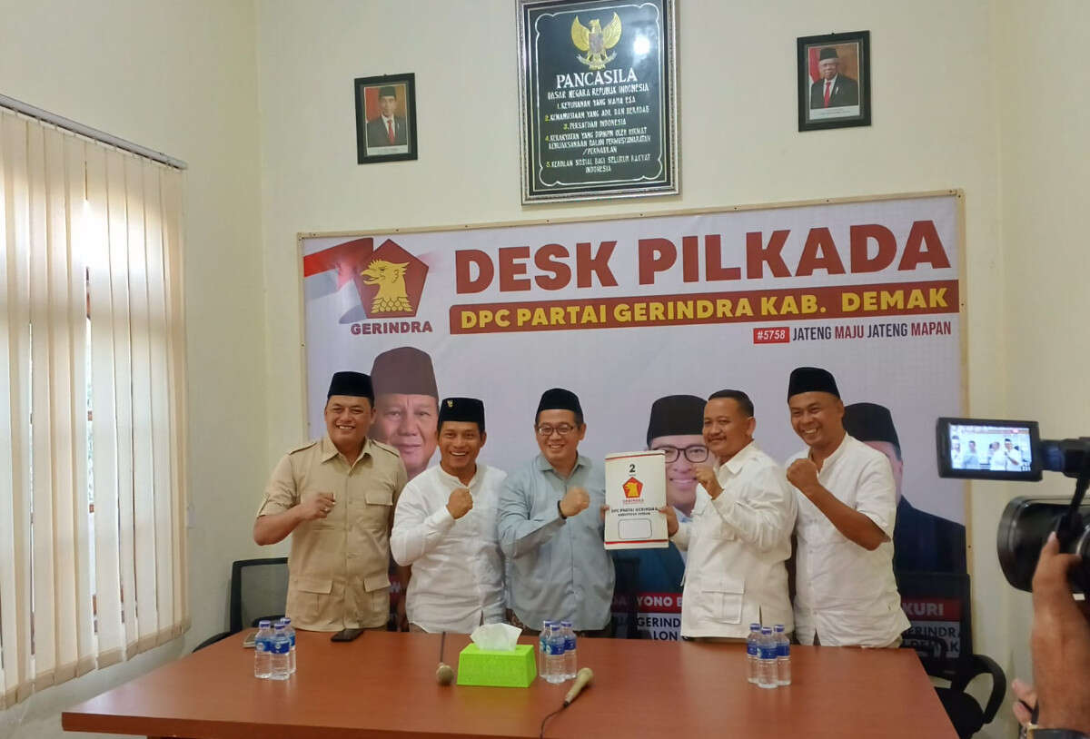 Ikut Penjaringan Calon Bupati Demak di Gerindra, Teguh: Tunggu Kejutan!