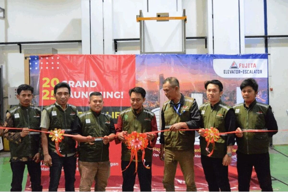 Fujita Luncurkan Flexi Lift: Inovasi Elevator Hemat Daya, Dukung Bangunan Hijau dan TKDN