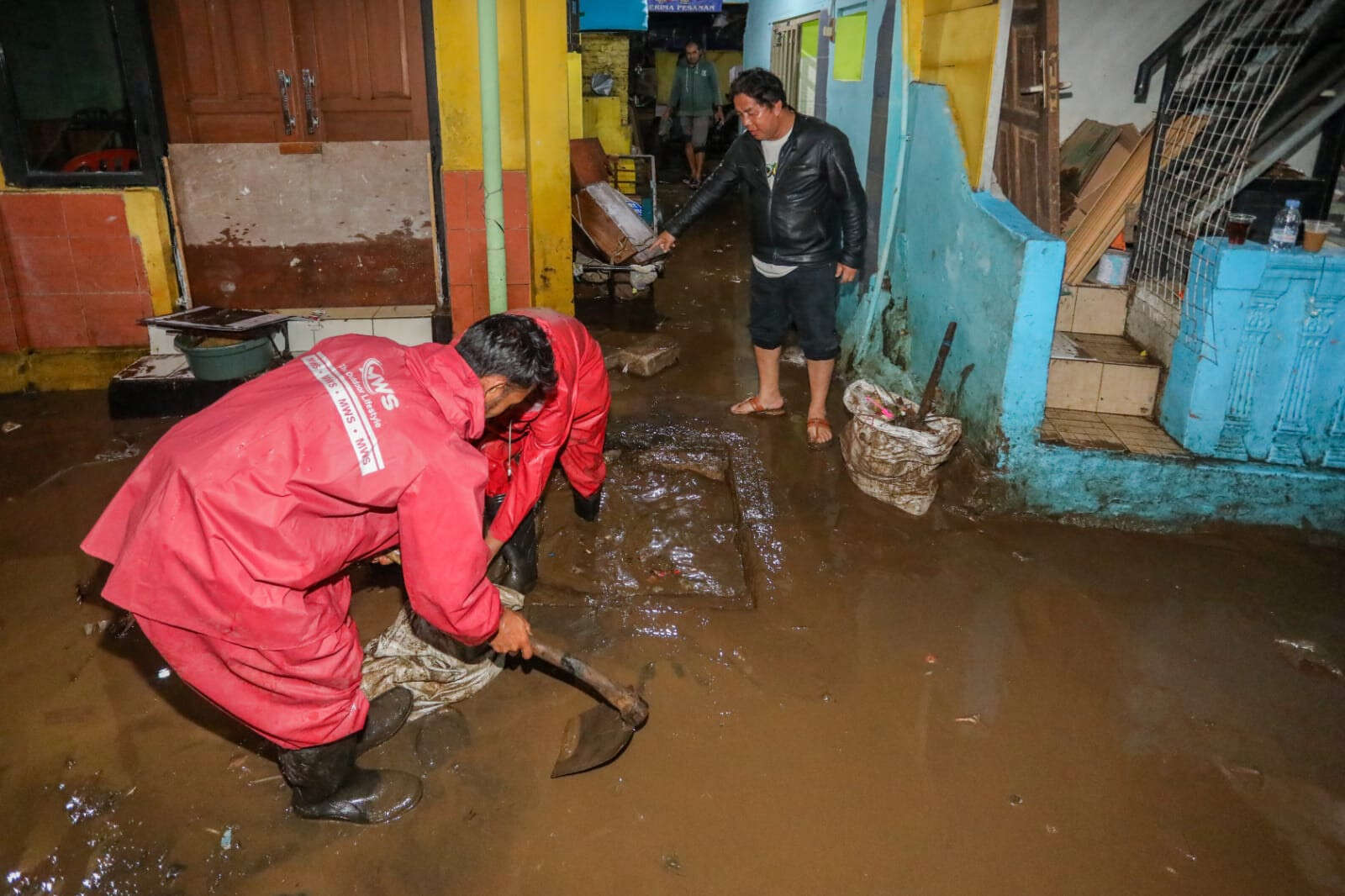 Ratusan Rumah di Gang Apandi Braga Bandung Terendam Banjir