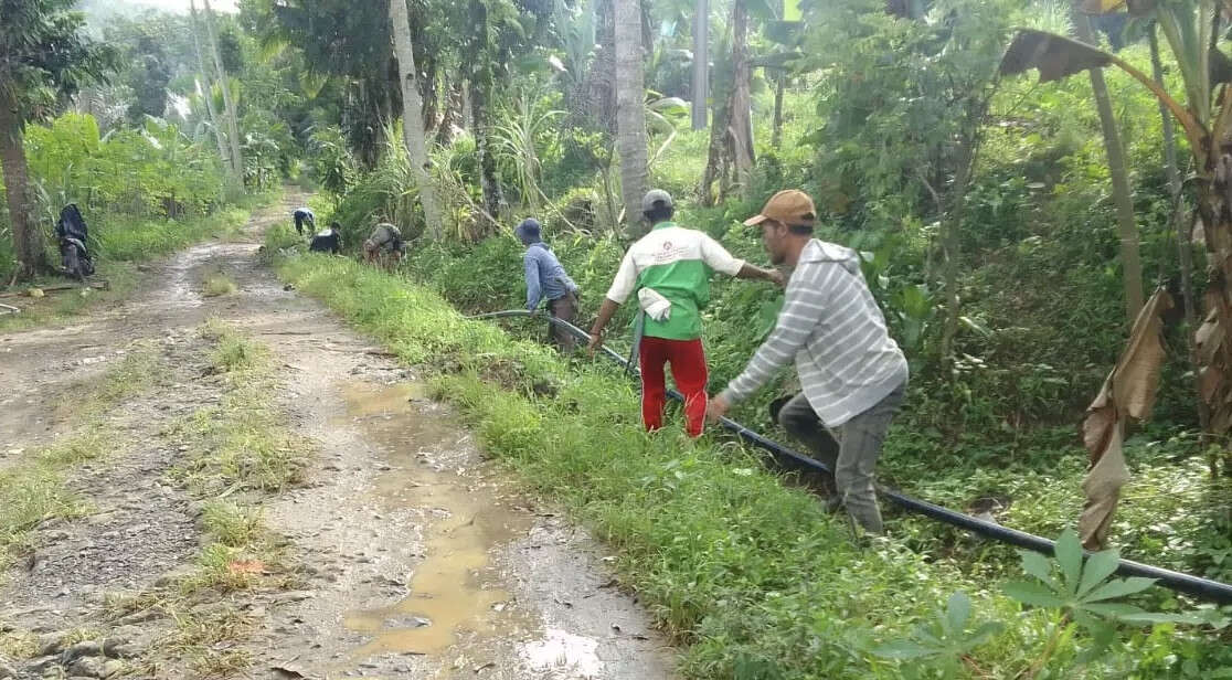 PT Tirta Asasta Depok Berikan Akses Air Bersih Bagi Korban Bencana Sukabumi