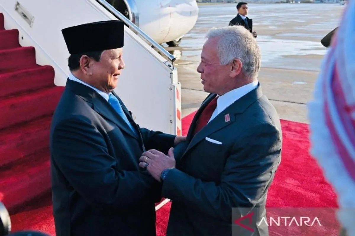 Presiden Prabowo Anggap Raja Yordania Sahabat Sejak Muda