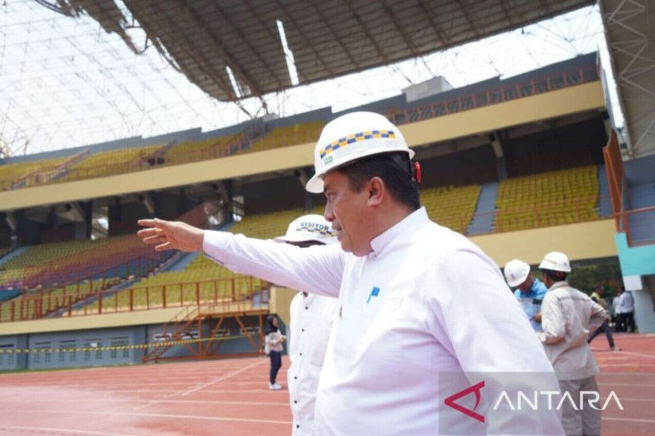 Diterjang Angin Puting Beliung, Stadion Wibawa Mukti Bekasi Butuh Perbaikan