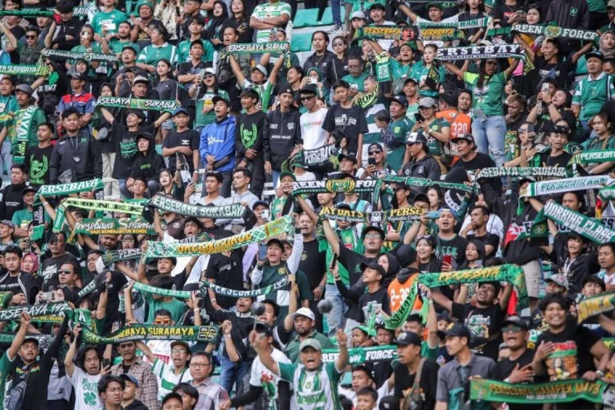 Jumlah Penonton Persebaya vs Persija di GBT Pecahkan Rekor, Tembus 27.190 Orang