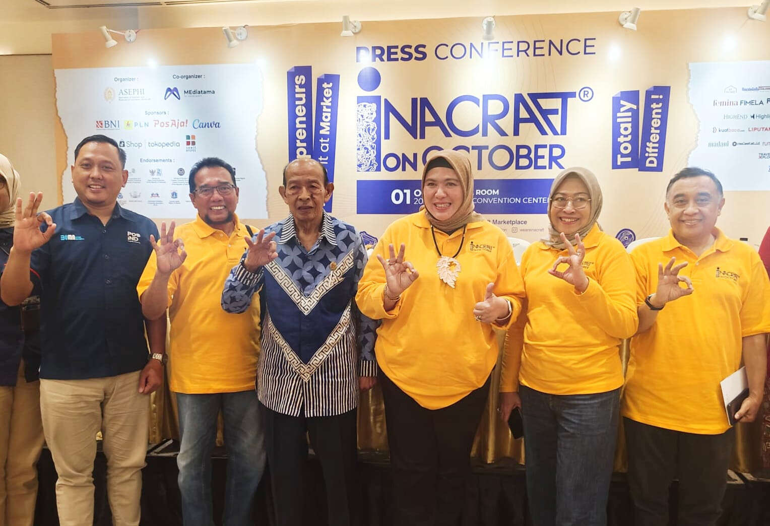 Dukung UMKM Youthpreneur, PosAja! Jadi Official Logistics Partner INACRAFT 2024