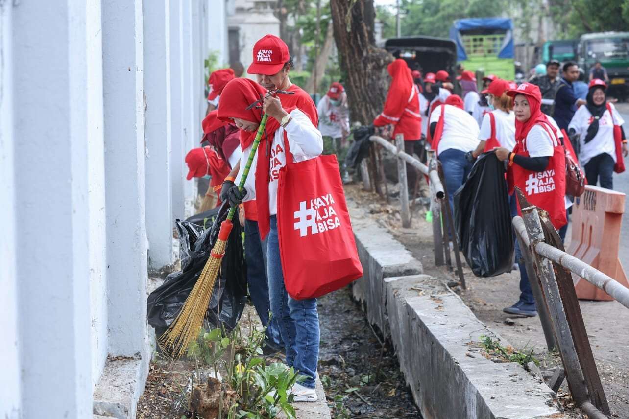 Jaga Lingkungan, Pemkot Surabaya & Sektor Swasta Kolaborasi Bersihkan Kota Lama