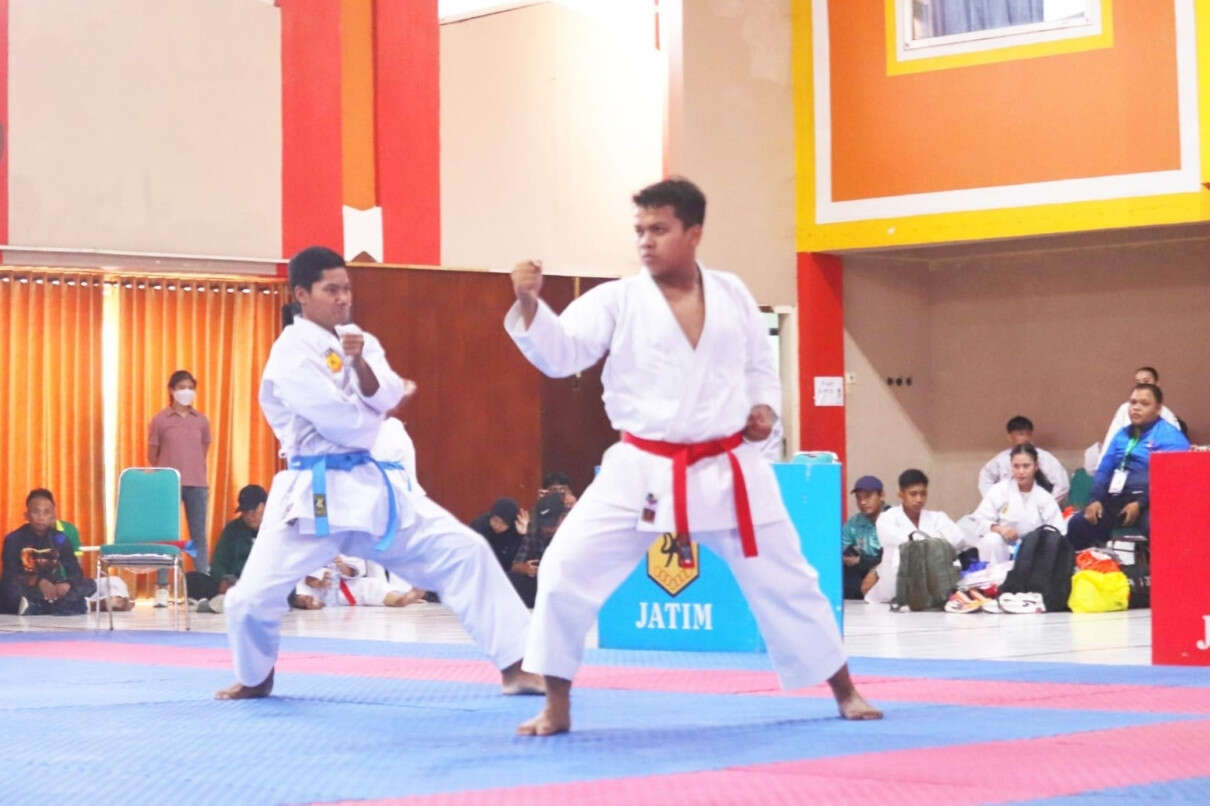 Seleksi O2SN SMK Tingkat Provinsi Dibuka, 42 Peserta Cabor Karate Bersaing